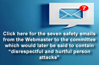 The 7 safety emails that allegedly contained disrespectful and hurtful attacks
